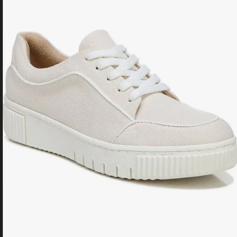 Soul Naturalizer Tia Lace Up Step In Canvas Sneakers (Porcelain)